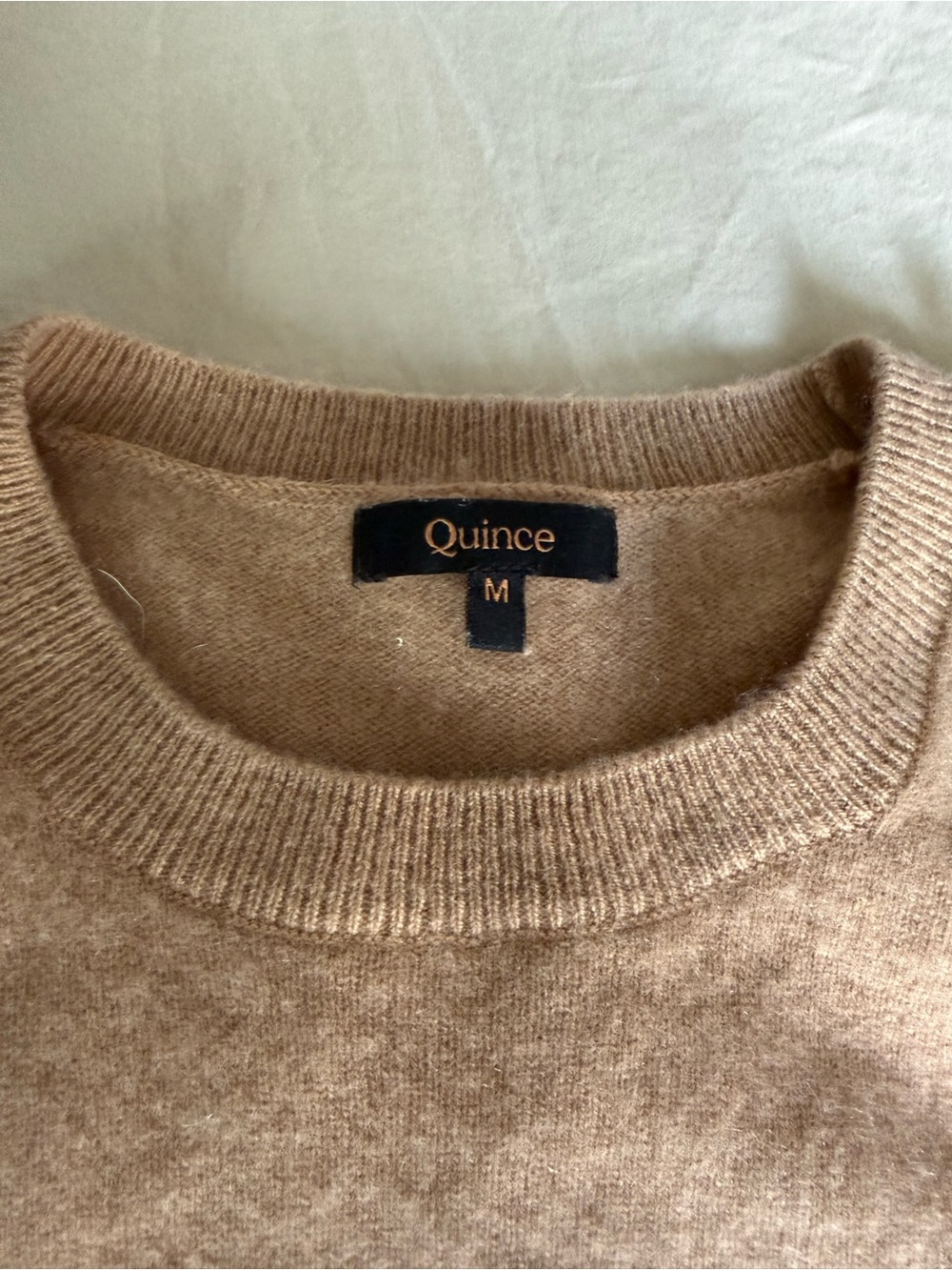 Quince Mongolian Cashmere Tee - Picture 3 of 6